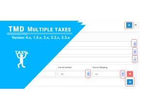 Multiple Taxes (2.x.x & 3.x.x, 4.x)